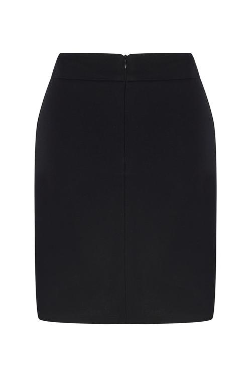  YIRTMAÇ DETAYLI DAR KESİM MİNİ ETEK