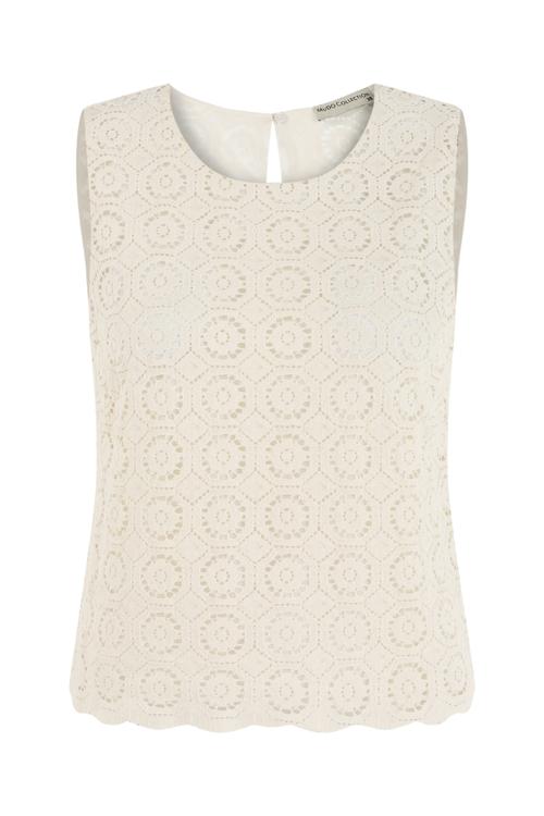  DANTELLİ KOLSUZ BLUZ