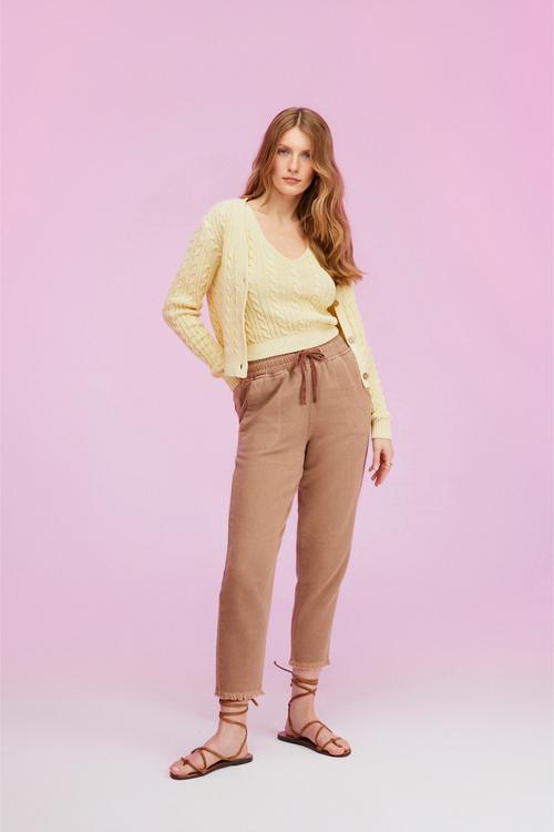  V YAKA SAÇ ÖRGÜ HIRKA