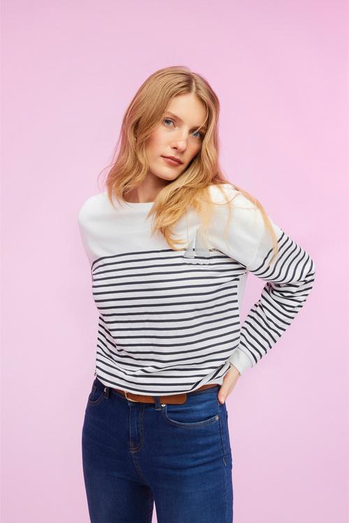  ÇİZGİLİ SWEATSHIRT