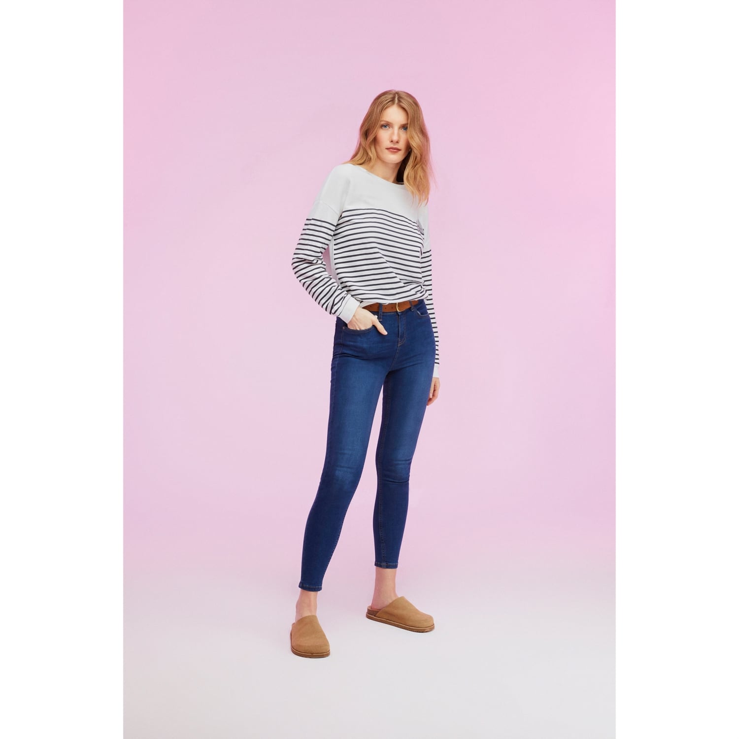 ÇİZGİLİ SWEATSHIRT