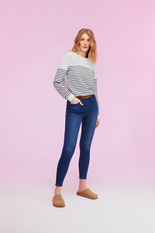  ÇİZGİLİ SWEATSHIRT