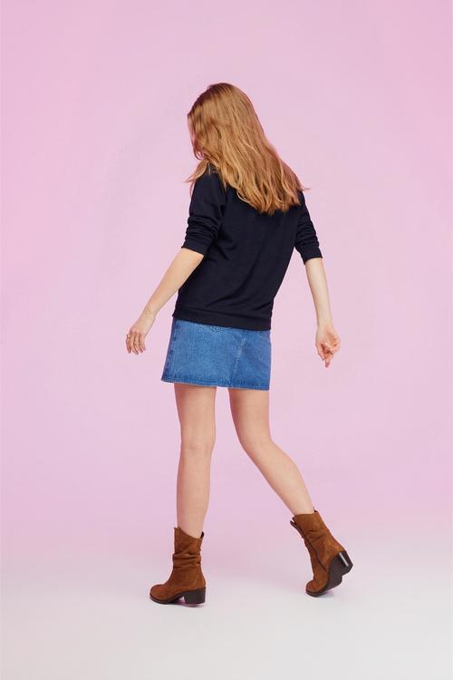  ÇAPA BASKILI SWEATSHIRT