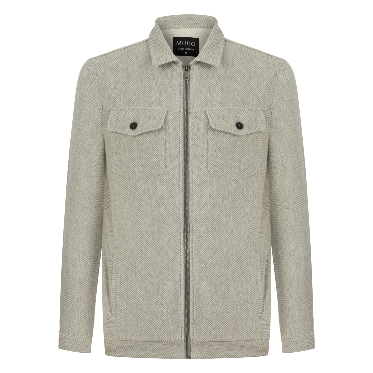 BALIKSIRTI DESENLİ CEKET