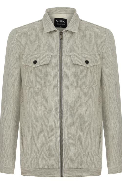  BALIKSIRTI DESENLİ CEKET