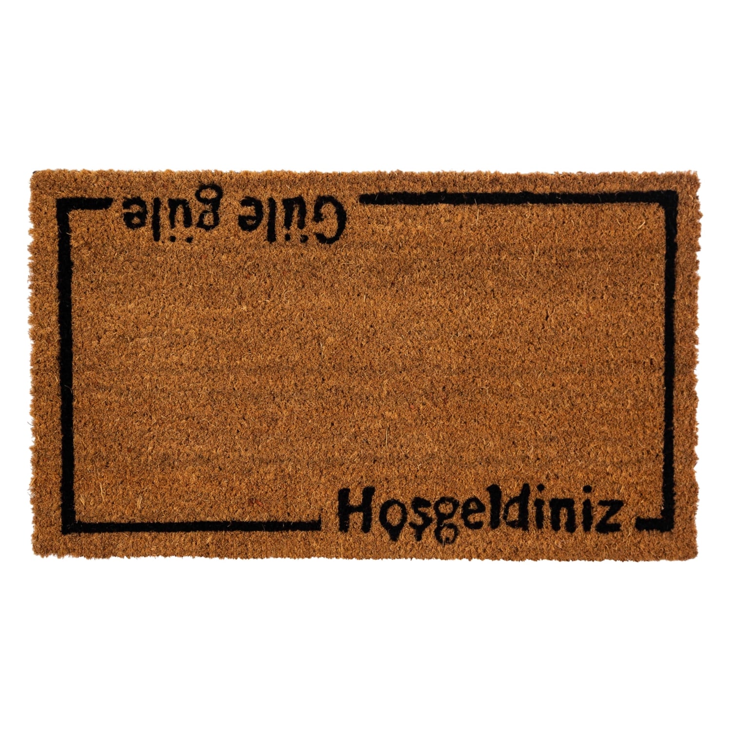 WELCOME-BYE BYE KAPI ÖNÜ PASPASI 35X60CM