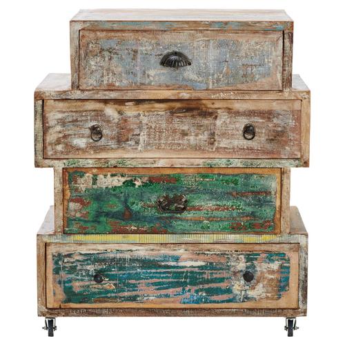  OSLO MASİF AHŞAP ŞİFONYER