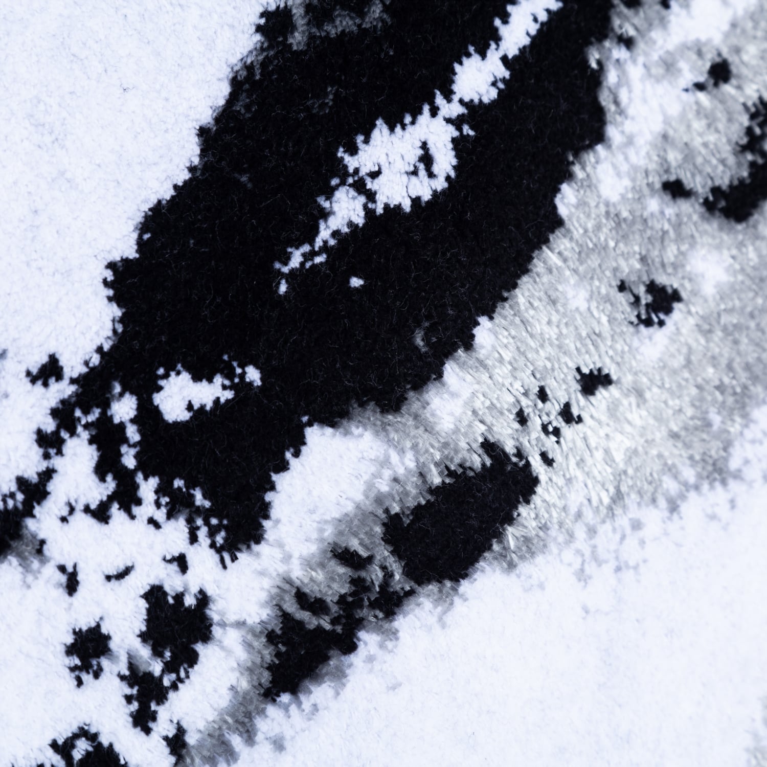 MOTLEY LINE SİYAH 2'Lİ BANYO PASPAS SETİ