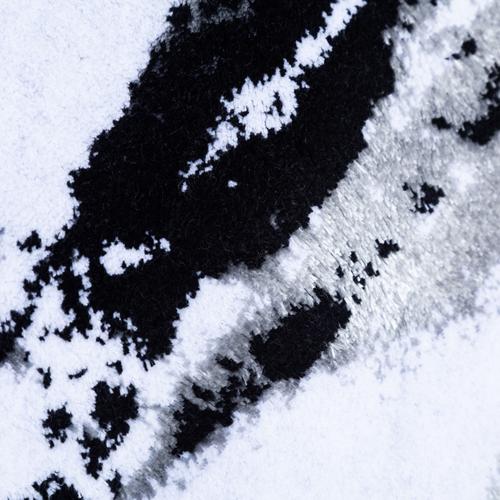  MOTLEY LINE SİYAH 2'Lİ BANYO PASPAS SETİ