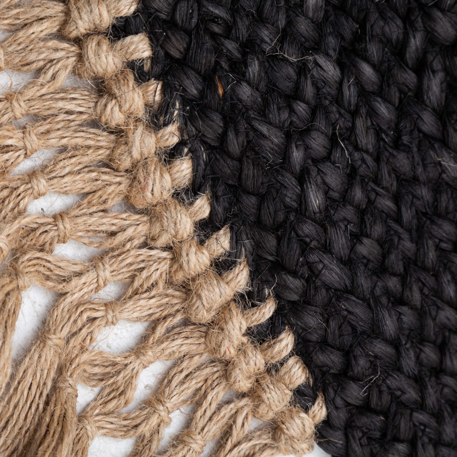 MILA JÜT YOLLUK PÜSKÜLLÜ SİYAH 110CM