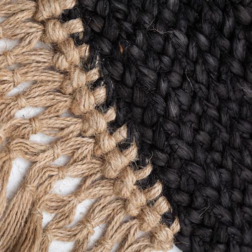  MILA JÜT YOLLUK PÜSKÜLLÜ SİYAH 110CM