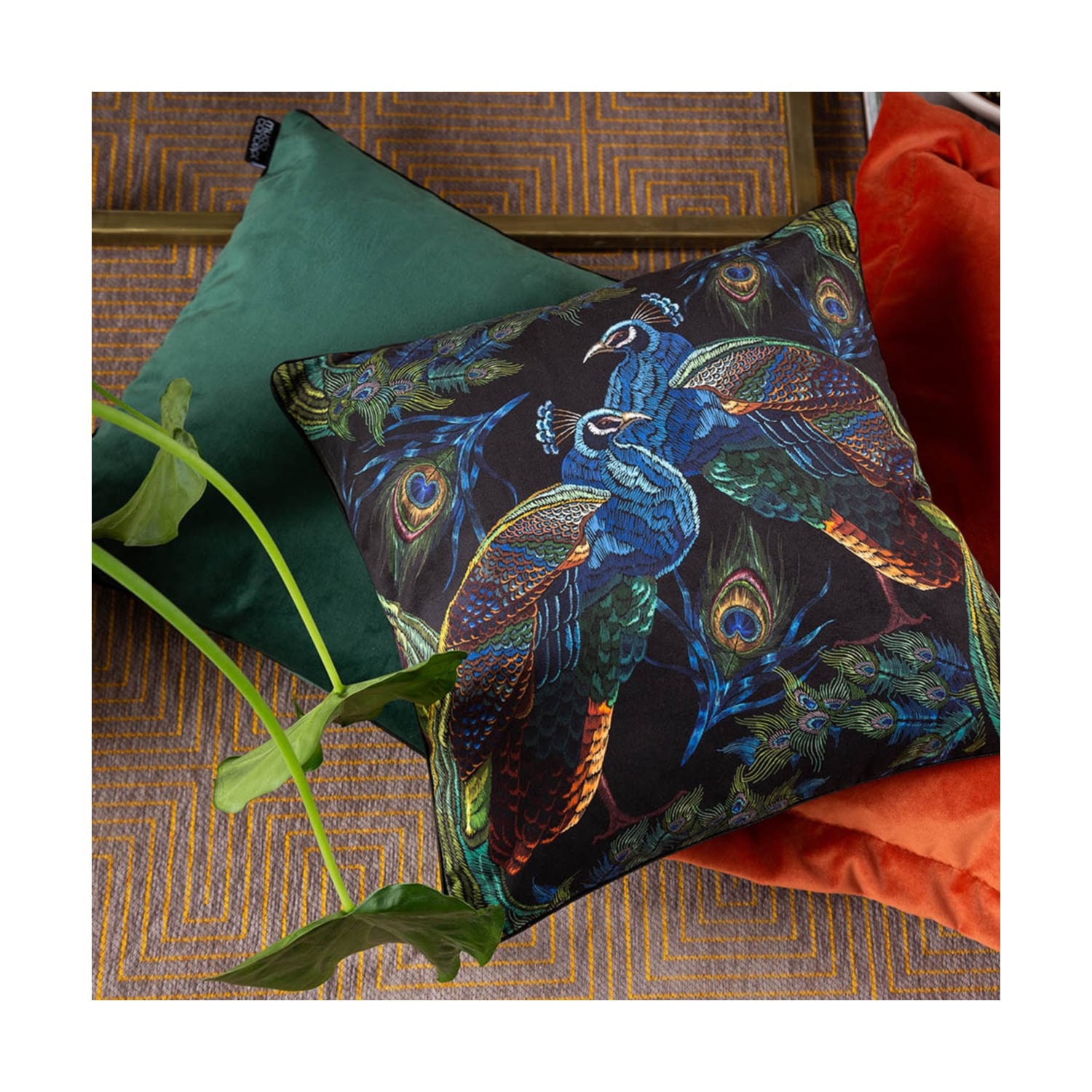 PETIT KIRLENT TAVUSKUŞU BİYELİ 45X45