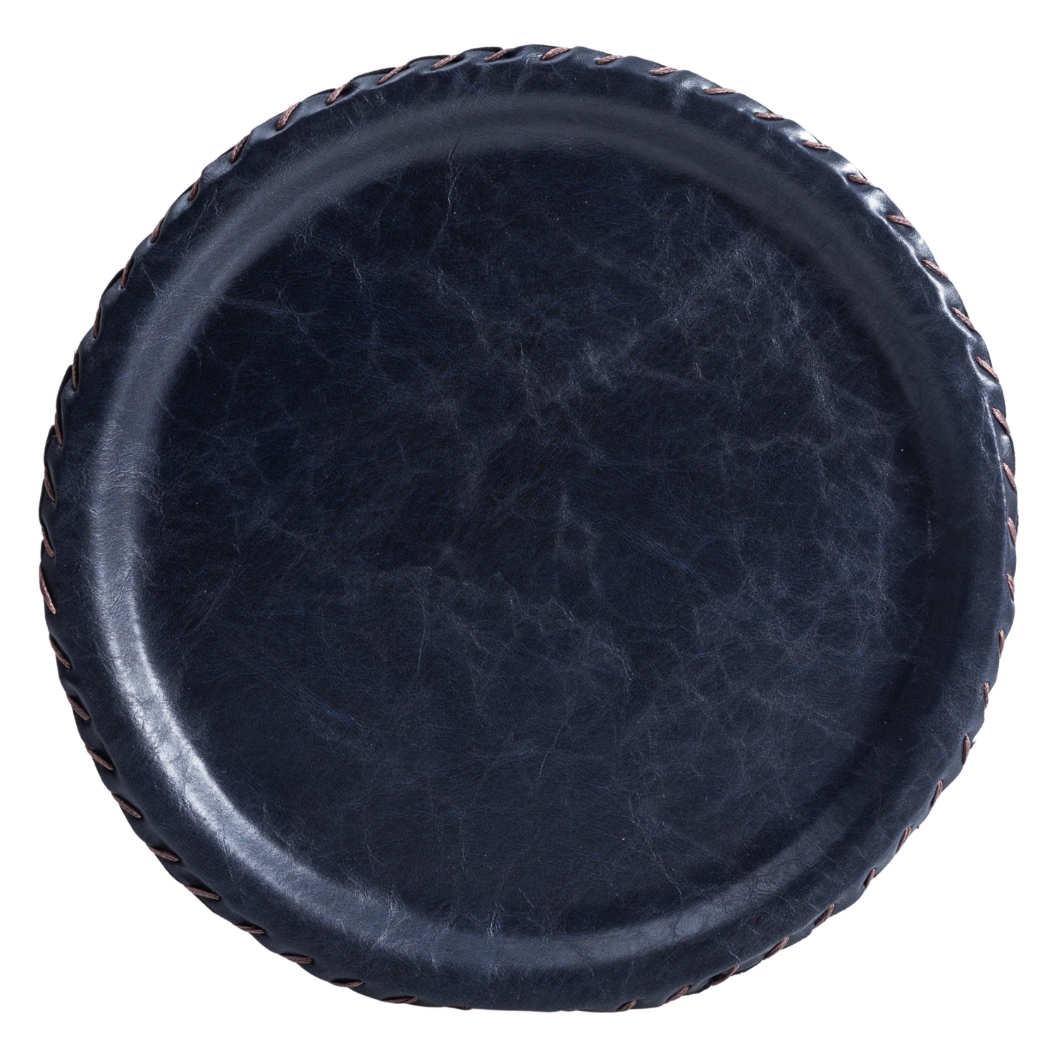 VINTAGE TEPSİ YUVARLAK LACİVERT 33 CM