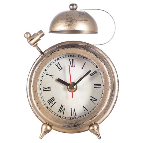  ROXY METAL MASA SAATİ GOLD 19X13 CM