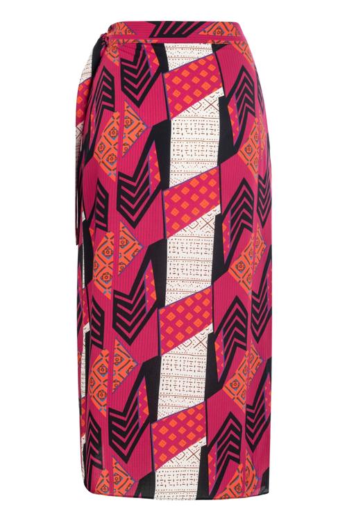  DESENLİ MİDİ ANVELOP ETEK