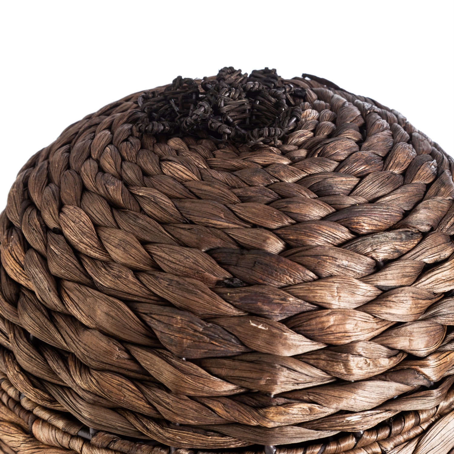 KAKTÜS HASIR KAPAKLI SEPET 52X43CM