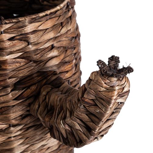  KAKTÜS HASIR KAPAKLI SEPET 52X43CM