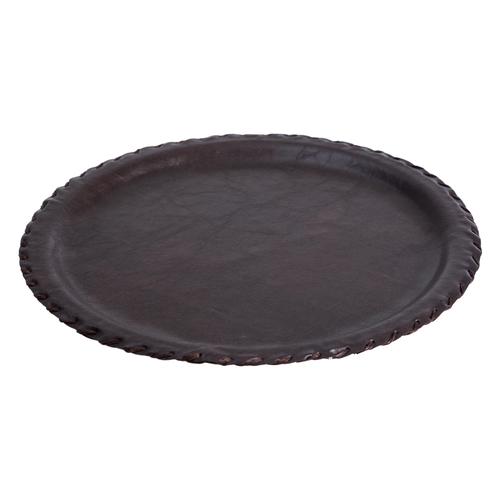  VINTAGE TEPSİ YUVARLAK KAHVERENGİ 33 CM