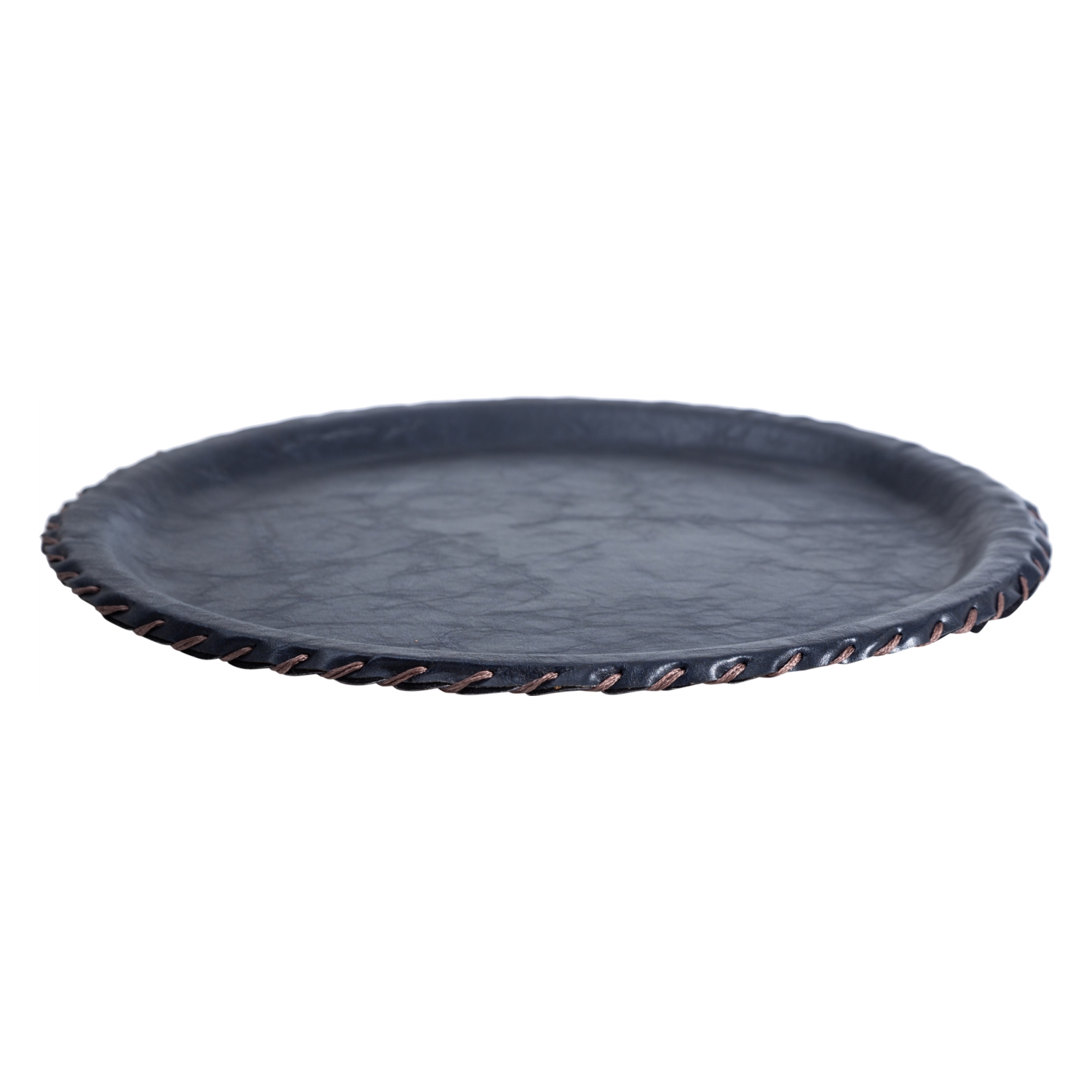 VINTAGE TEPSİ YUVARLAK LACİVERT 33 CM