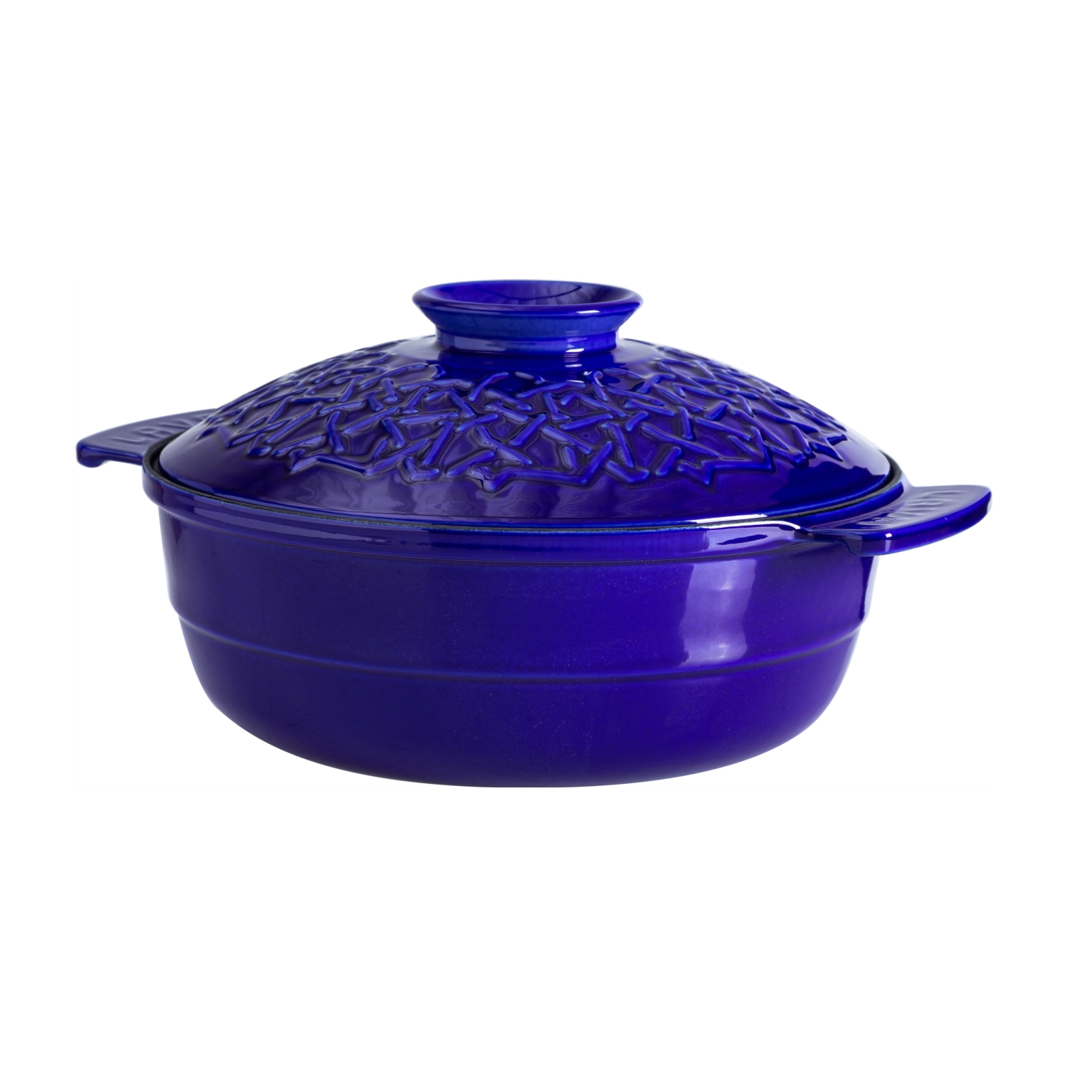 LAVA DERİN TENCERE MAVİ YEKPARE KULP 26CM