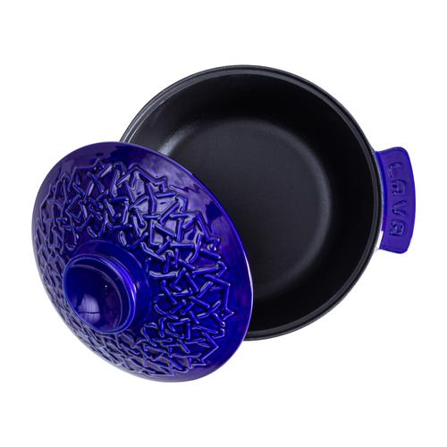  LAVA DERİN TENCERE MAVİ YEKPARE KULP 26CM