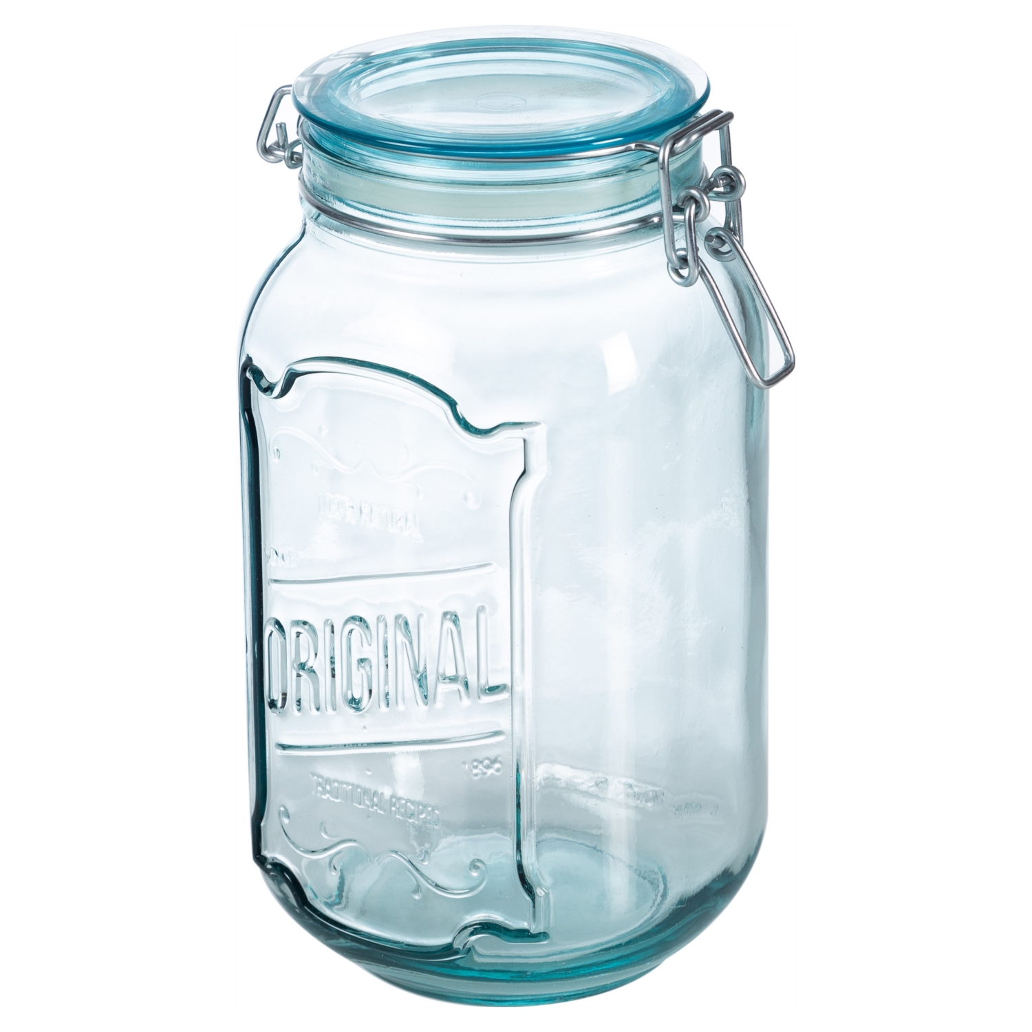 RECYCLE CAM KİLİTLİ KAVANOZ 1900 CC