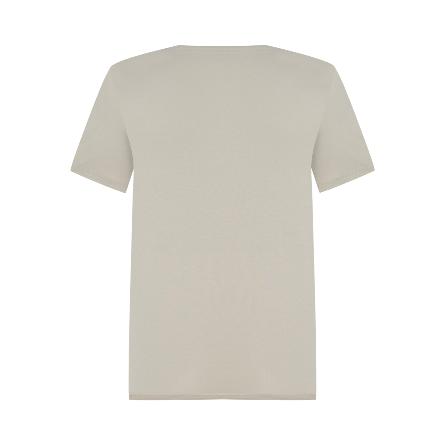 BALIK VE ÇAPA BASKILI BİSİKLET YAKA T-SHIRT