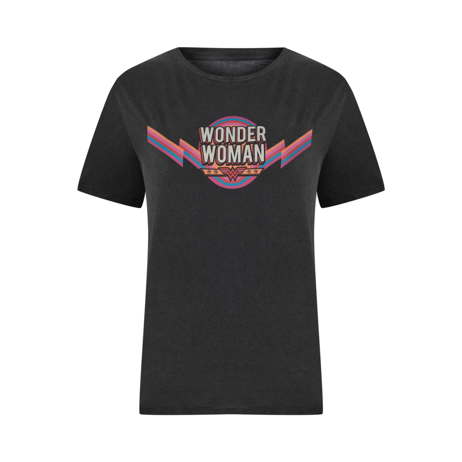 WONDER WOMAN BİSİKLET YAKA T-SHIRT