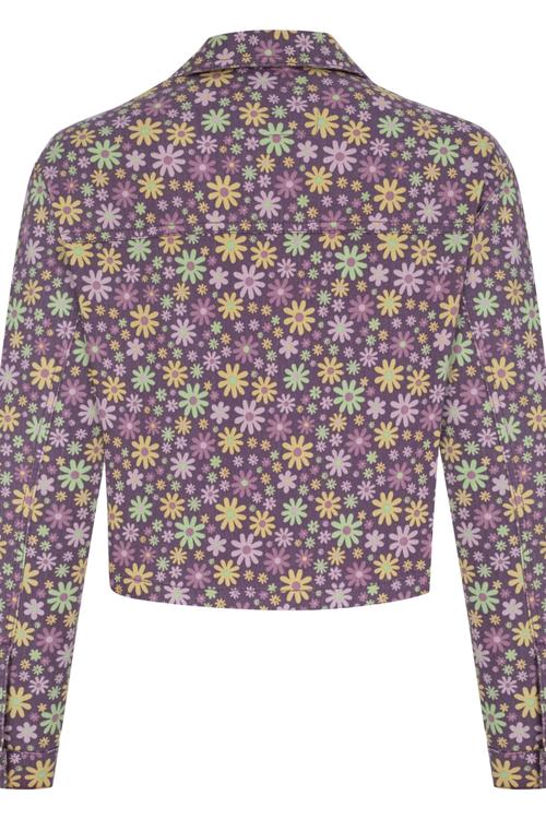  ÇİÇEK DESENLİ CEKET