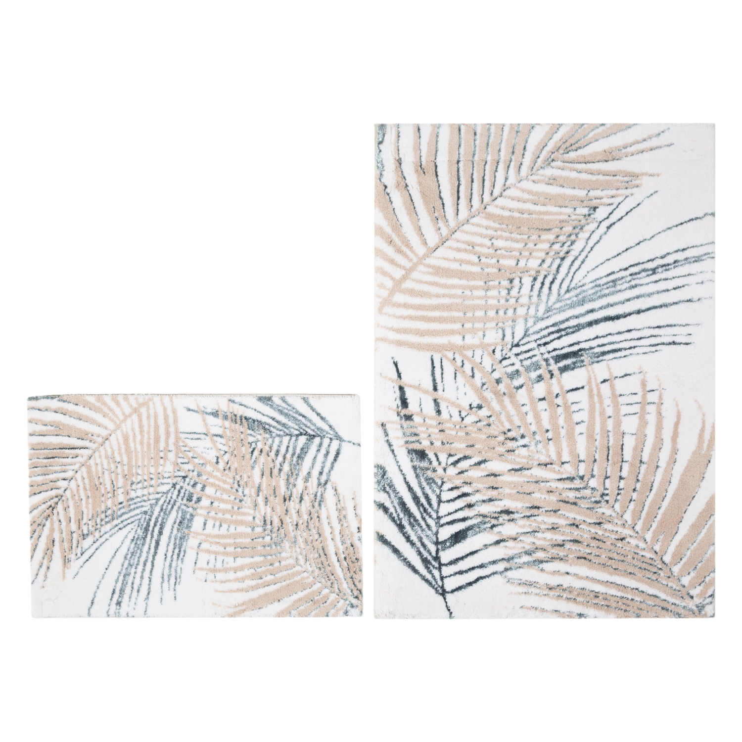 MOTLEY TROPICE YEŞİL 2'Lİ BANYO PASPAS SETİ