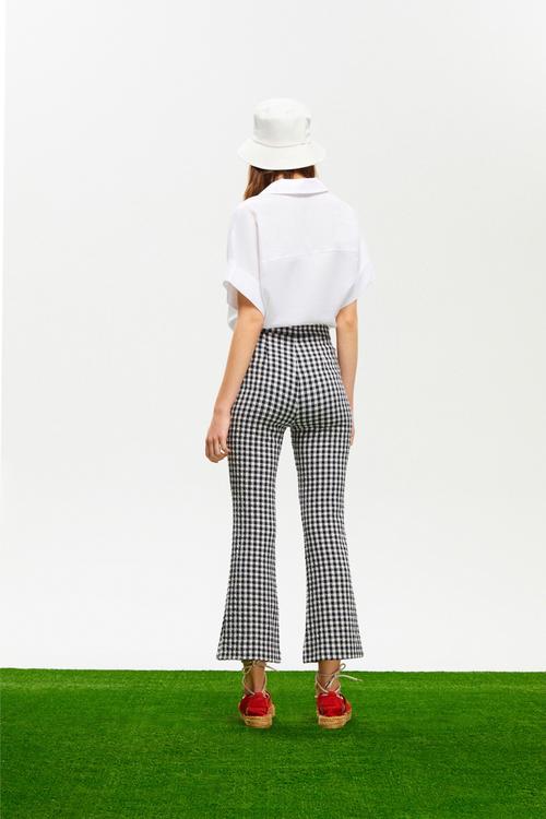  EKOSELİ KISA İSPANYOL PAÇA PANTOLON