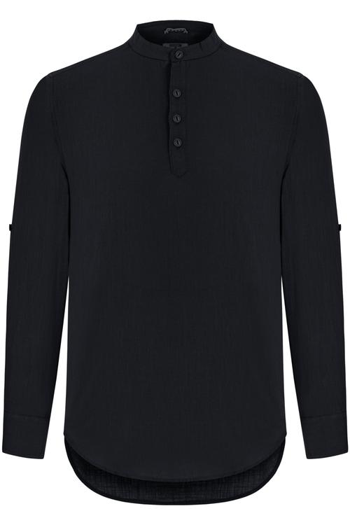  HAKİM YAKA REGULAR FIT PAMUKLU GÖMLEK