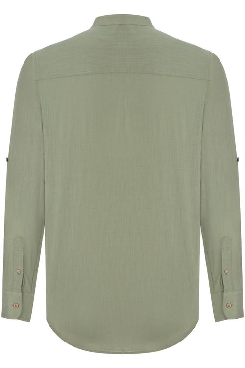  HAKİM YAKA REGULAR FIT PAMUKLU GÖMLEK