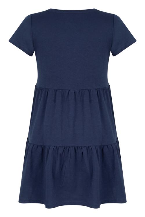  PAMUKLU KISA KOLLU MİNİ ELBİSE