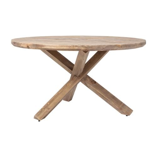  TROY MASİF AHŞAP YEMEK MASASI