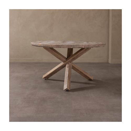  TROY MASİF AHŞAP YEMEK MASASI