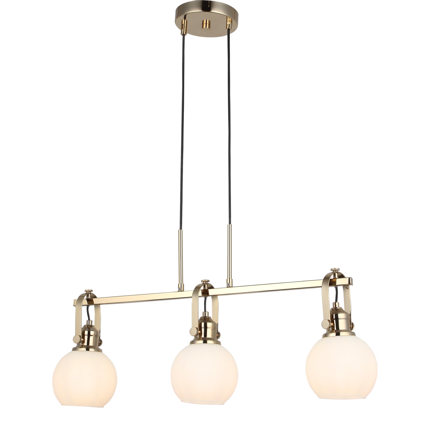 DEFNI WHITE SIRALI 3 LÜ AVİZE