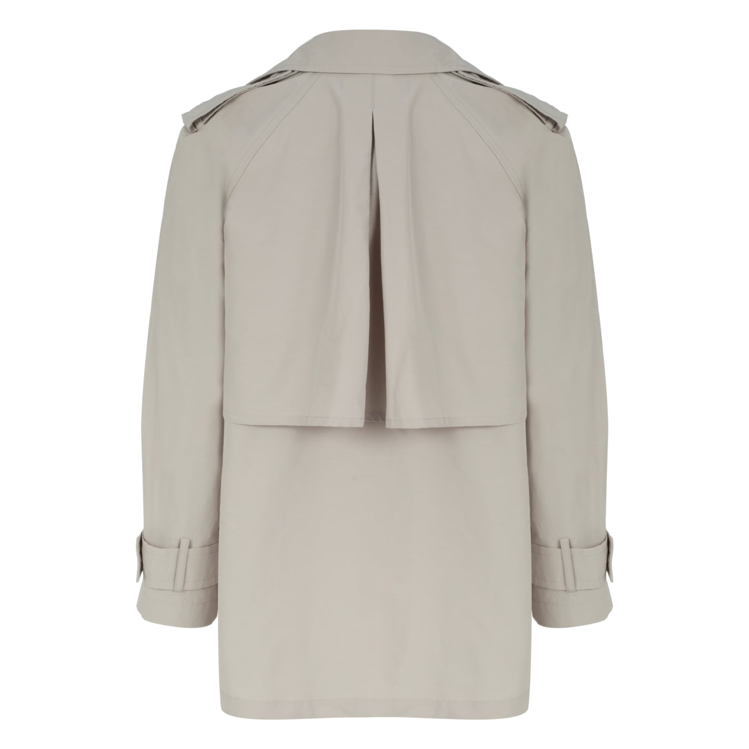 DÜĞME DETAYLI TRENÇKOT