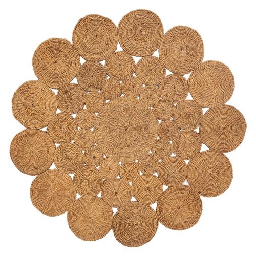  LINDA YUVARLAK JÜT YOLLUK BEJ 120CM