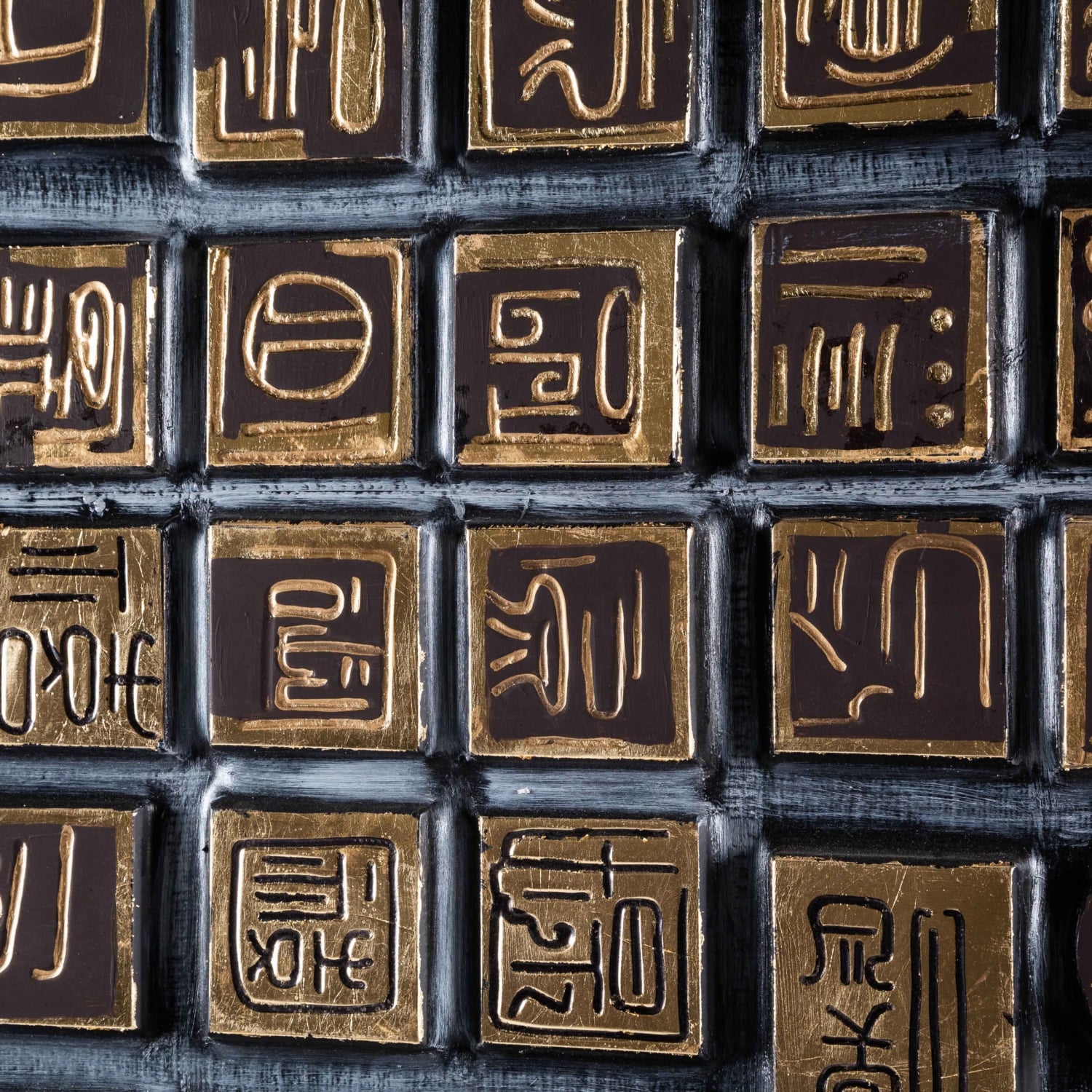 KABARTMALI ANTİK ÇERÇEVELİ PANO 120X120 CM