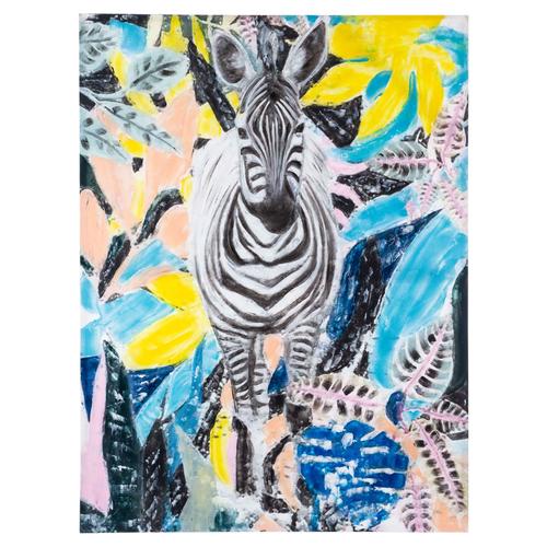  ZEBRA YAĞLIBOYA TABLO 90X120CM