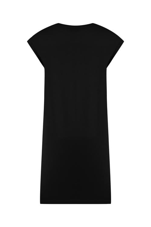  DÜZ KESİM MİNİ BASIC ELBİSE