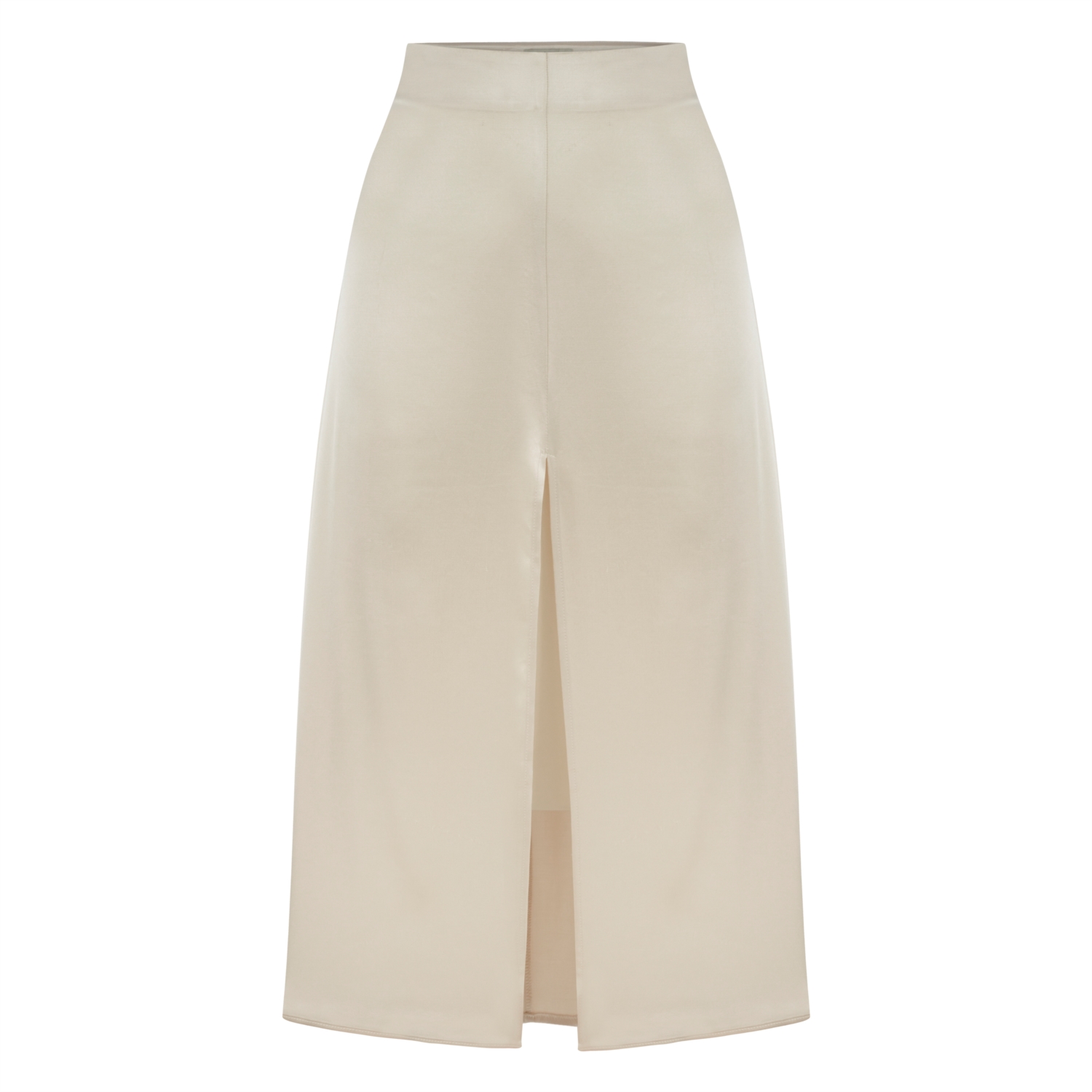 ÖNÜ YIRTMAÇLI MİDİ VİSKON ETEK