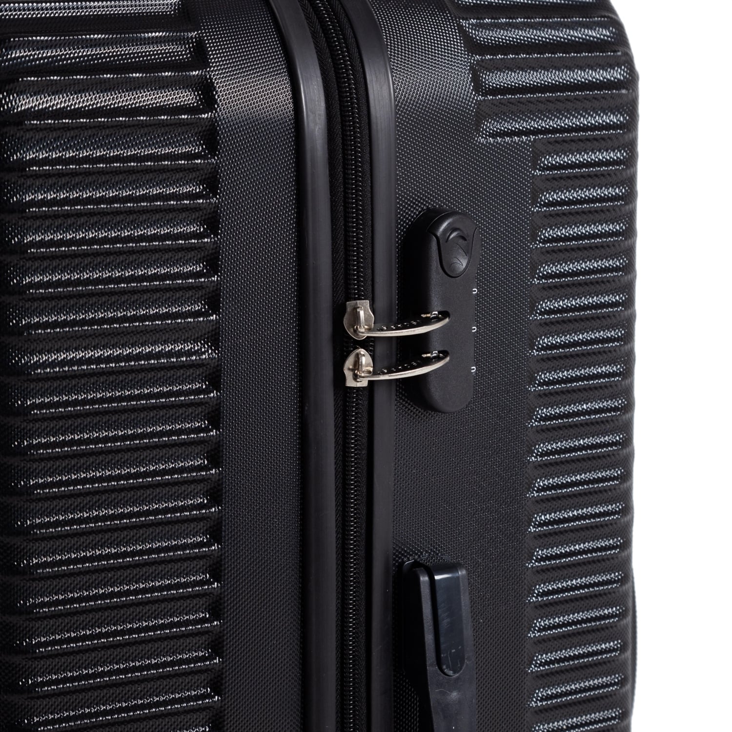 ROUNDY SİYAH BÜYÜK BOY VALİZ