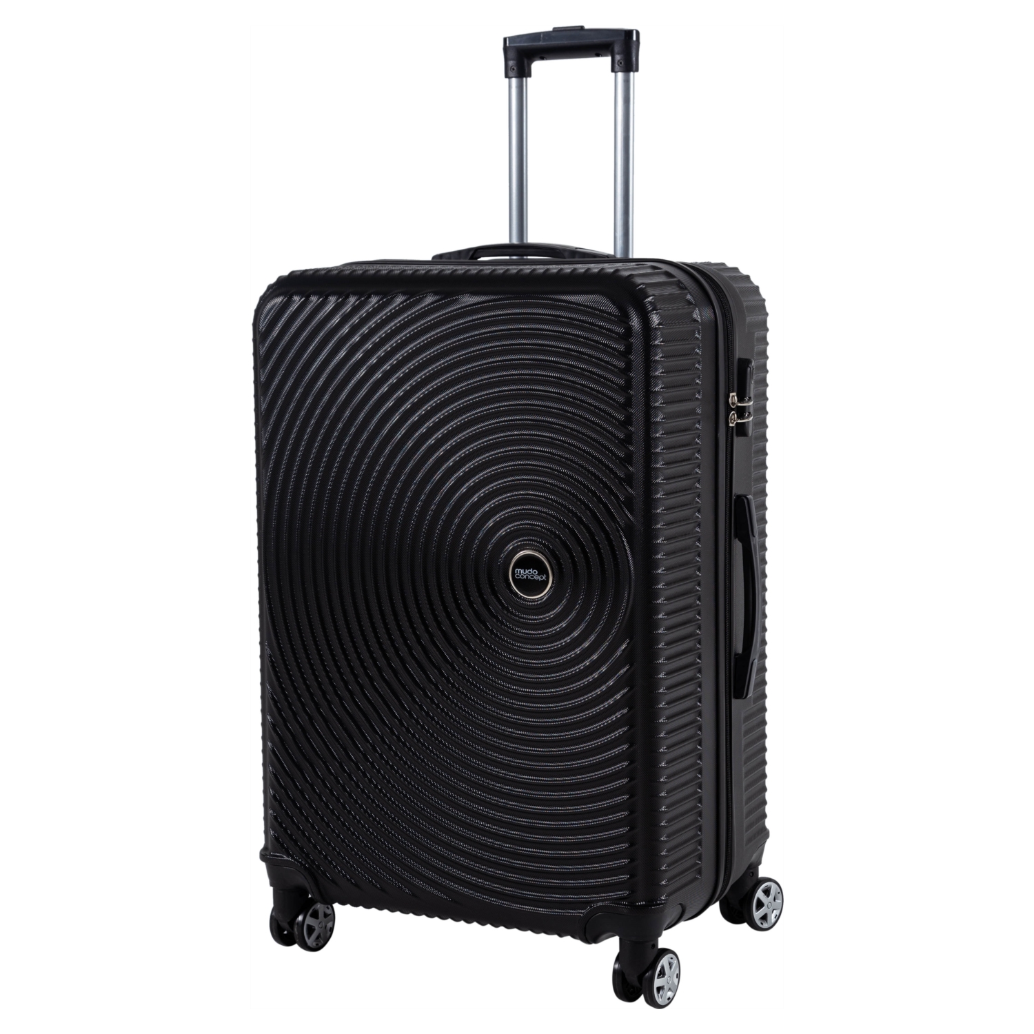 ROUNDY SİYAH BÜYÜK BOY VALİZ