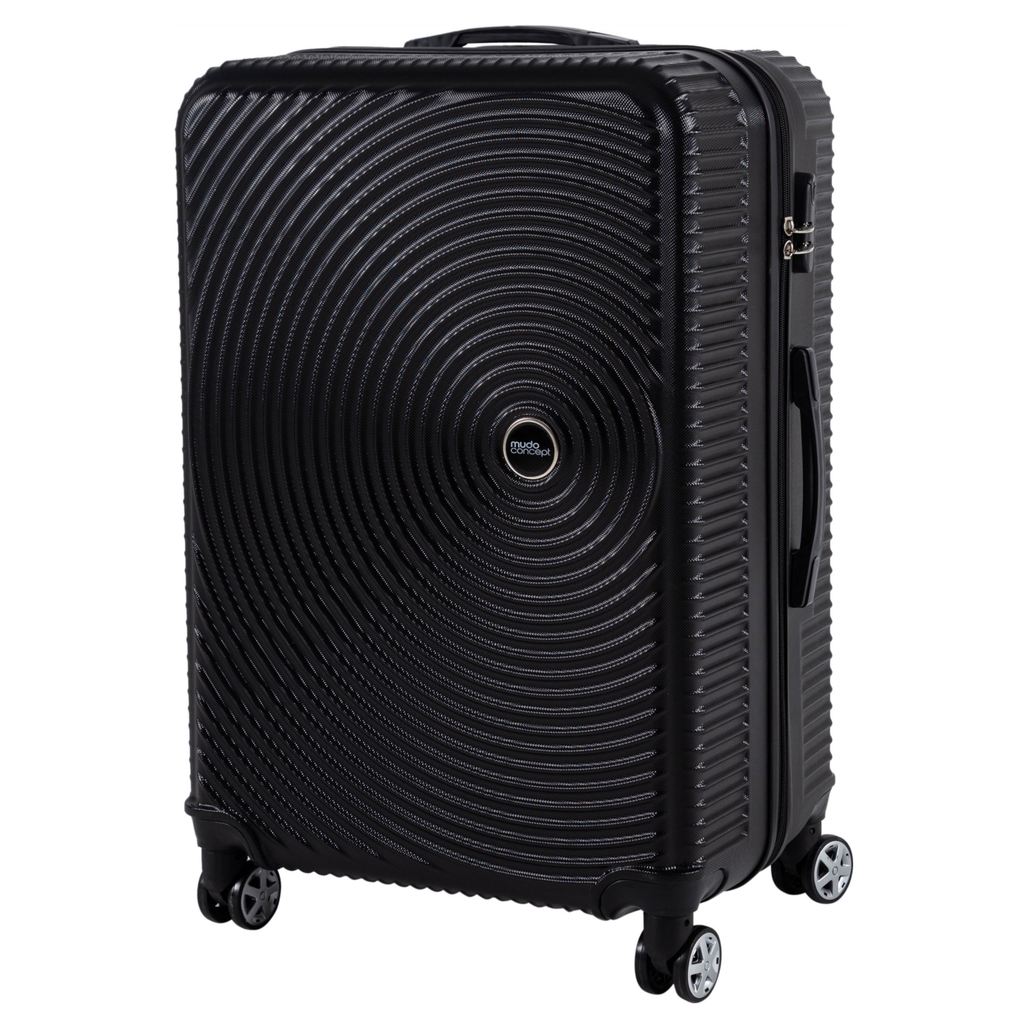 ROUNDY SİYAH BÜYÜK BOY VALİZ