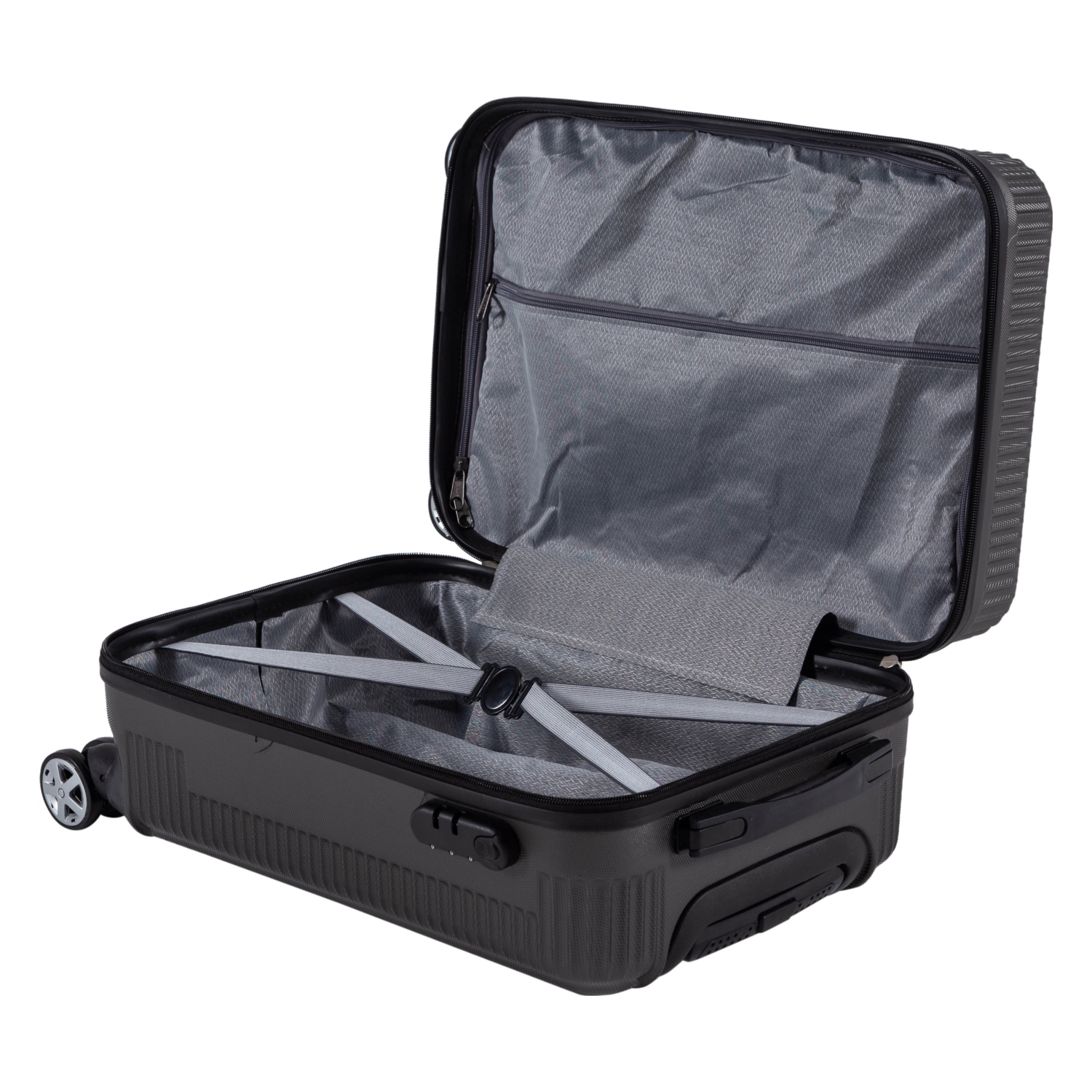 ROUNDY ANTRASİT KABİN BOY VALİZ