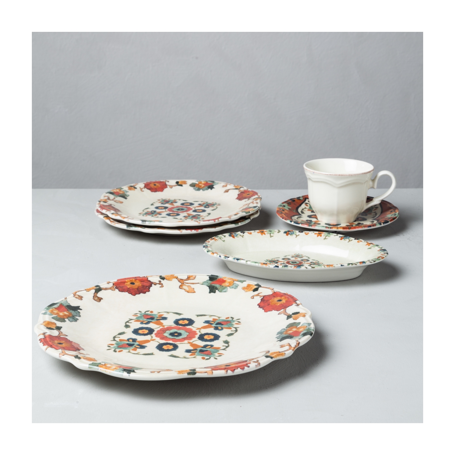 SICILIA KAYIK TABAK 22CM -RUSTIC