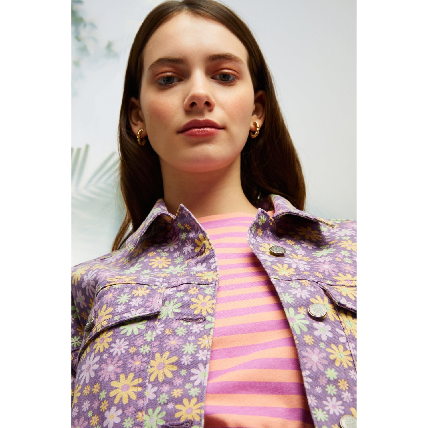 ÇİÇEK DESENLİ CEKET