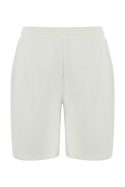  BELİ LASTİKLİ PAMUKLU ŞORT